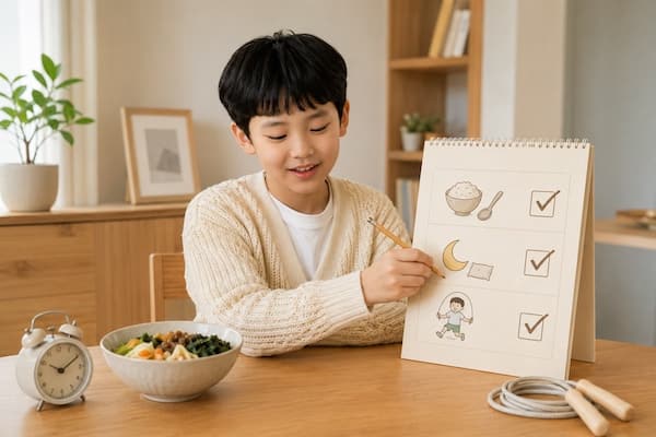 식사·생활 상태 확인