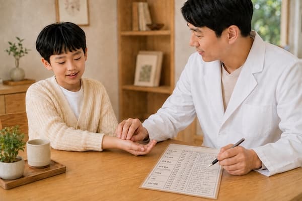 체질·소화 기능 확인