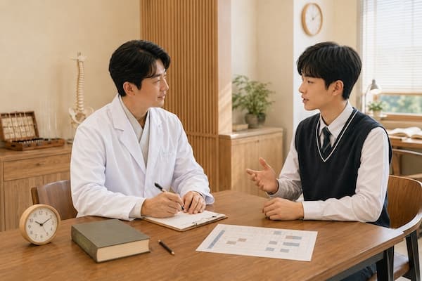 수면·학습 상태 확인