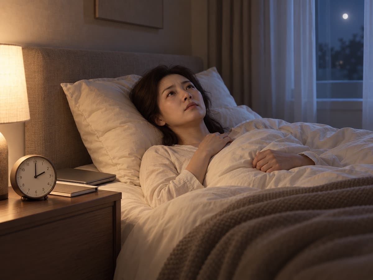 잠이 오지 않는 이유는 무엇일까요?