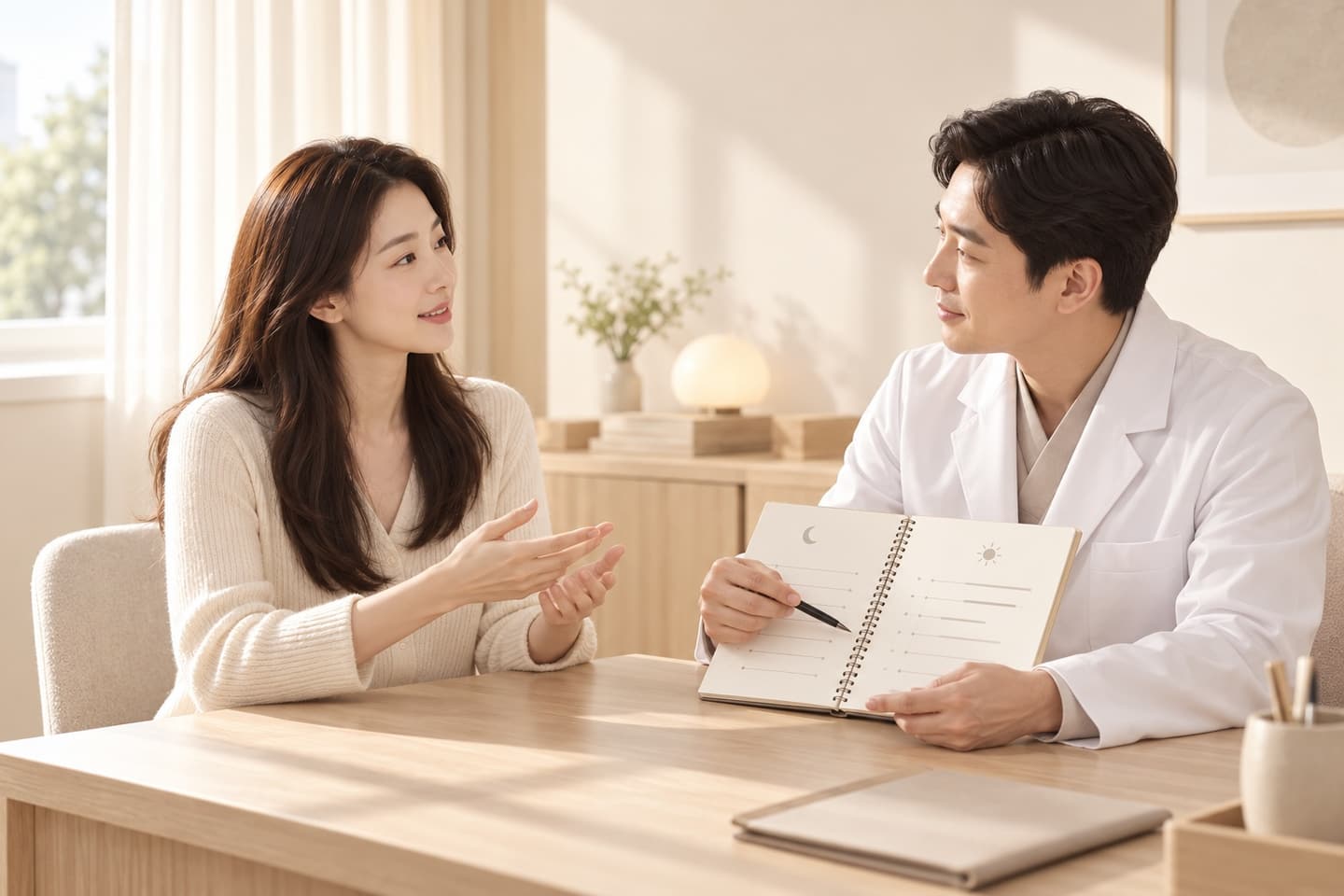 수면 패턴 확인