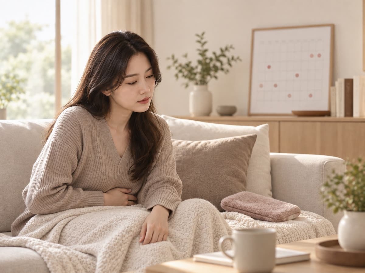 생리통과 은 왜 생길까요?