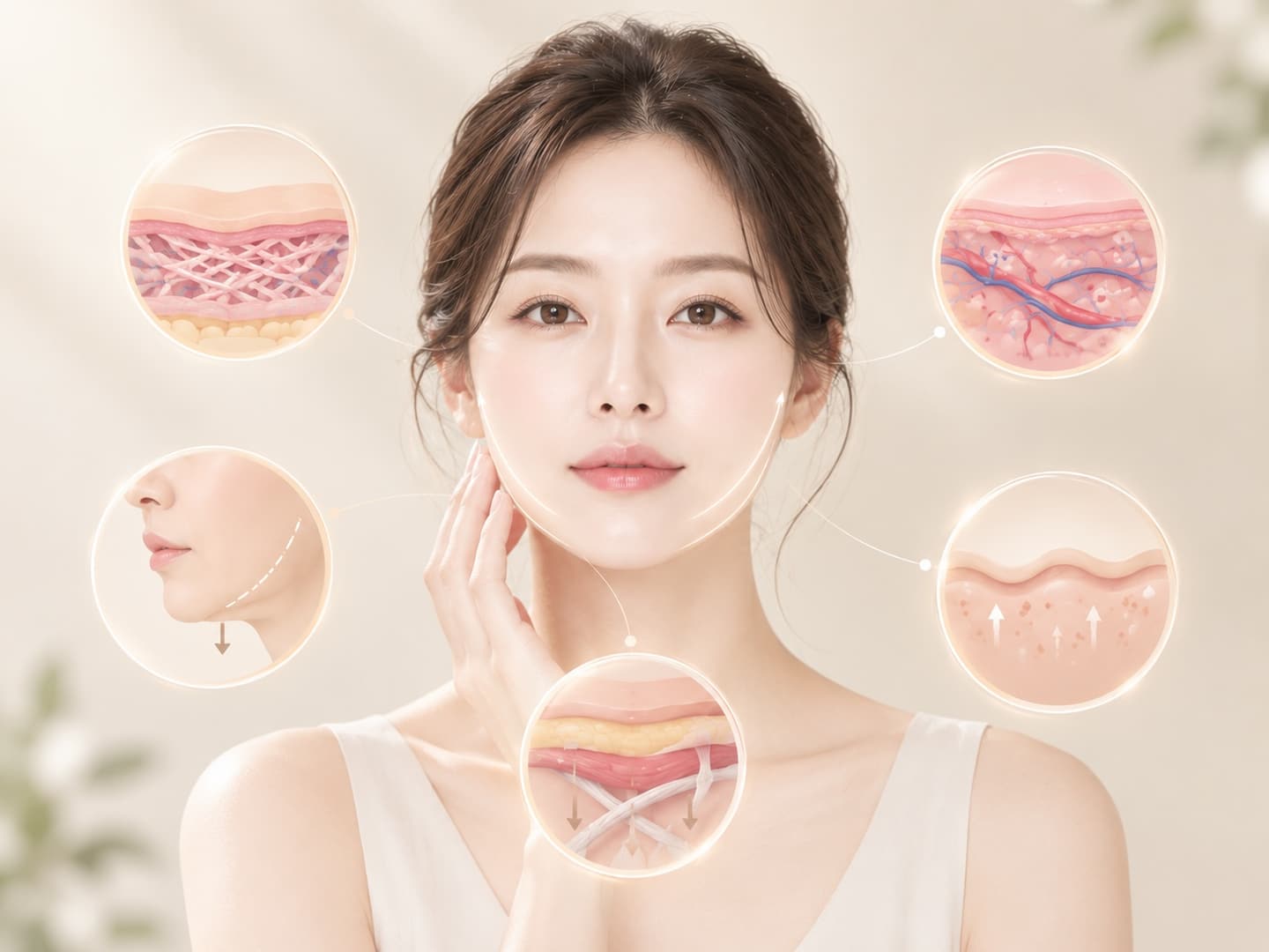 얼굴선은 왜 무너질까요?